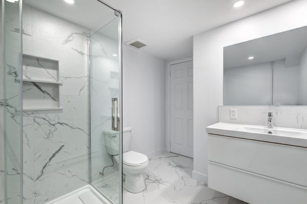 Basement Bathroom Construction in Cedar Rapids