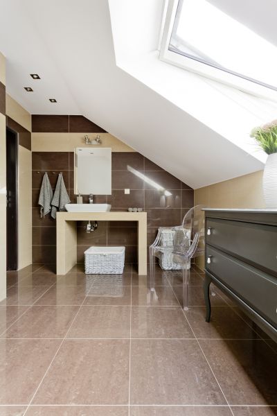 Attic Bathroom Installation in Cedar Rapids